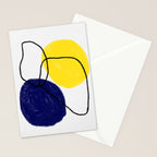 minimal circles Stationery Card Gallery Image 2