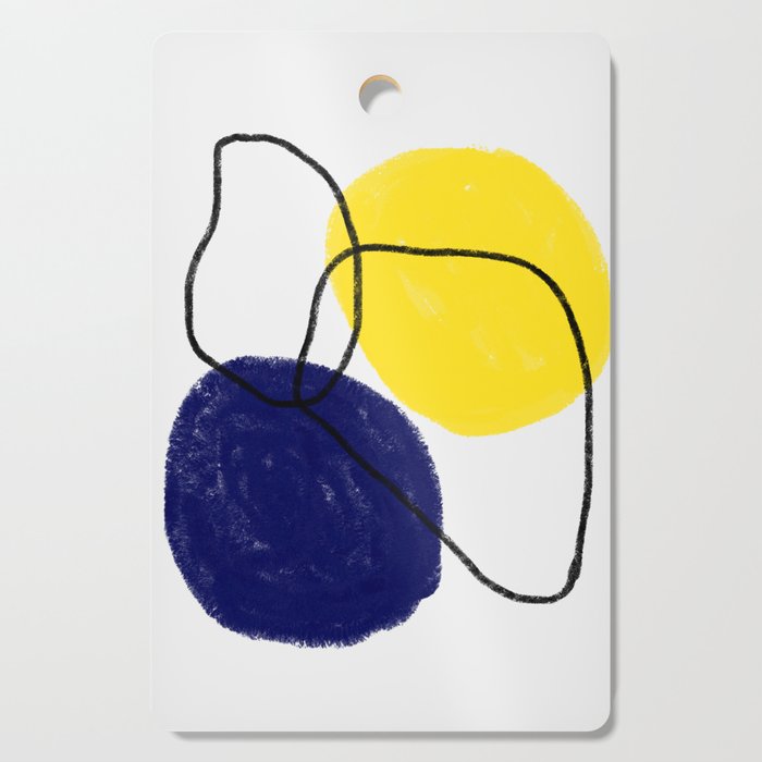 minimal circles Cutting Board Gallery Image 1