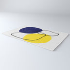 minimal circles Rug Gallery Image 3