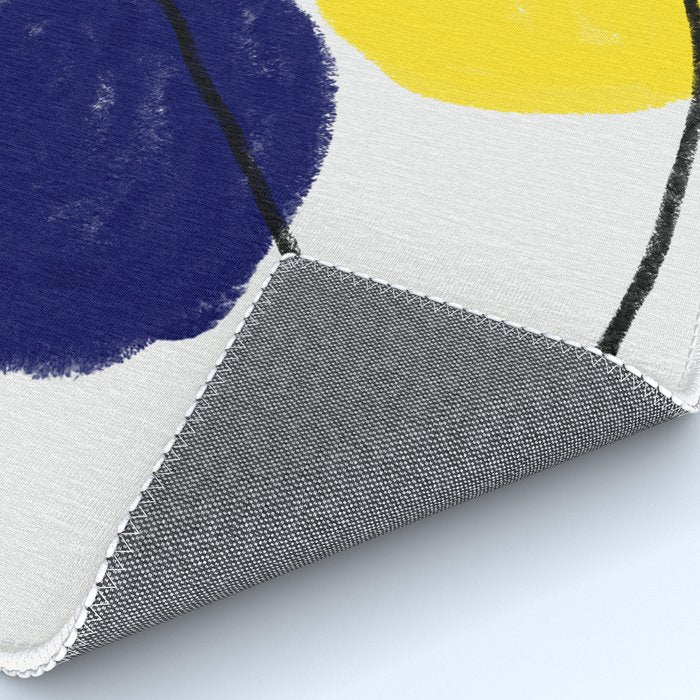 minimal circles Rug Gallery Image 4