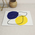 minimal circles Rug Gallery Image 1