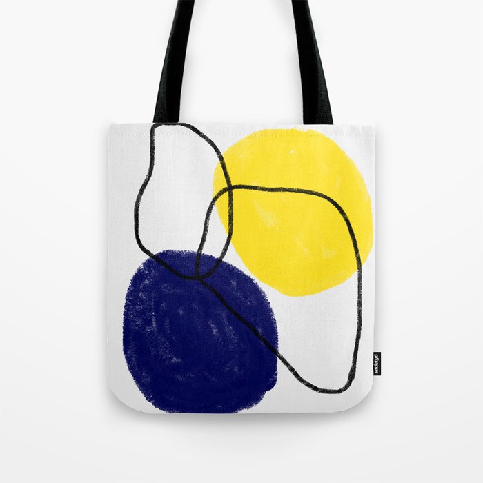 minimal circles Tote Bag Gallery Image 1