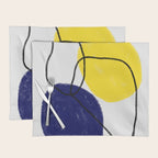 minimal circles Placemat Gallery Image 1