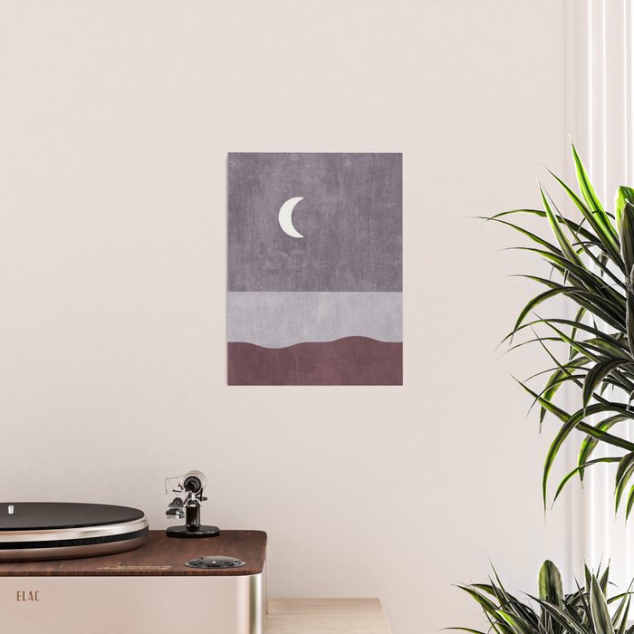 LANDSHAPES / Beach - Night Poster Gallery Image 2