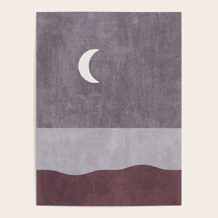 LANDSHAPES / Beach - Night Poster Gallery Image 4