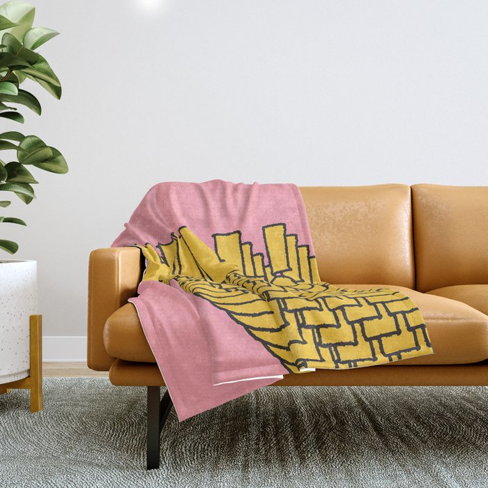 Chill Chill Chill! Throw Blanket Gallery Image 1