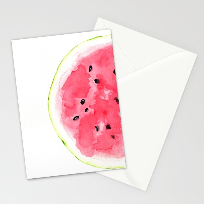 Tutti Frutti. Watermelon Stationery Card Gallery Image 2