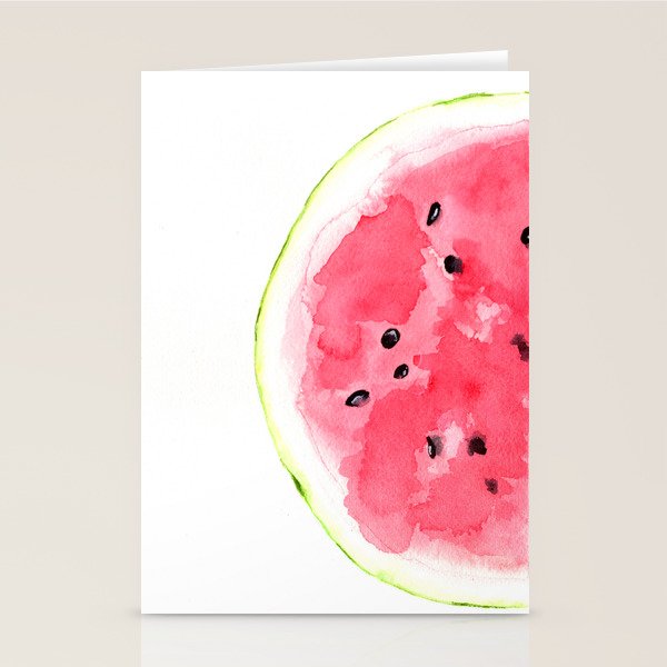 Tutti Frutti. Watermelon Stationery Card Gallery Image 2