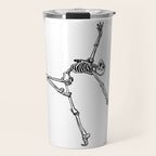 Ballet Skeleton Travel Mug Gallery Image 1