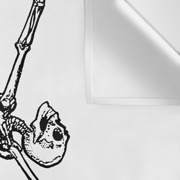 Ballet Skeleton Wall Tapestry Gallery Image 3