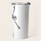 Ballet Skeleton Travel Mug Gallery Image 2
