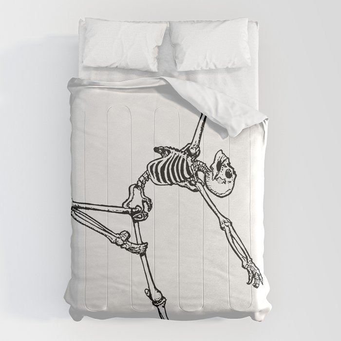 Ballet Skeleton Comforter Gallery Image 1