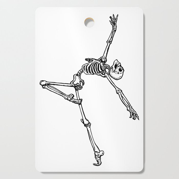 Ballet Skeleton Cutting Board Gallery Image 1