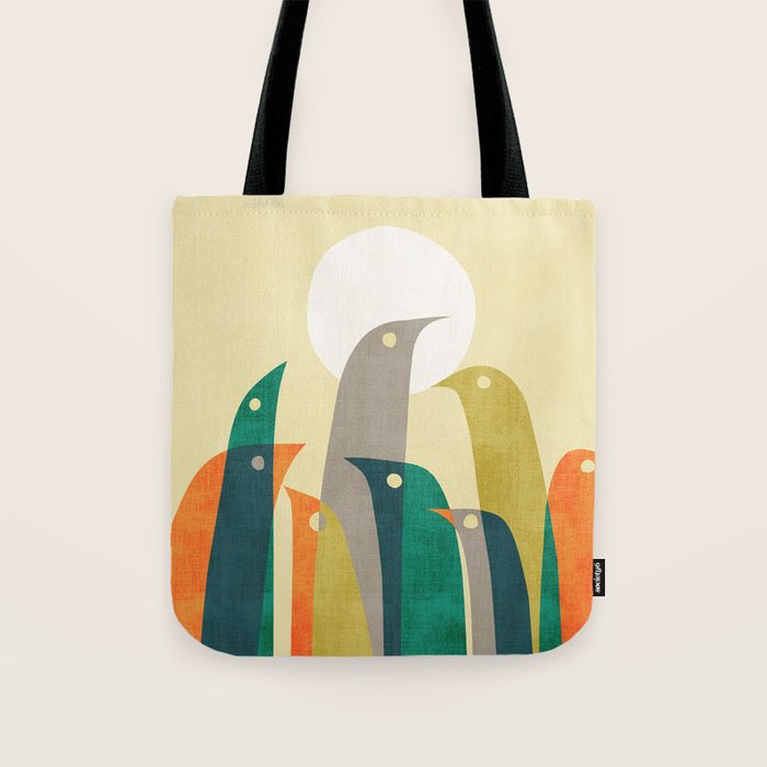 Wild birds at the beach Tote Bag Gallery Image 1