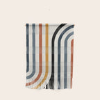 Bold Curvature Stripes IV Wall Hanging Gallery Image 1