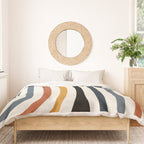 Bold Curvature Stripes IV Duvet Cover Gallery Image 3