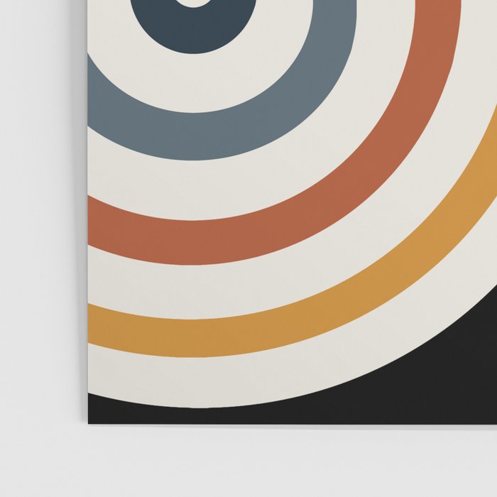 Bold Curvature Stripes IV Poster Gallery Image 3