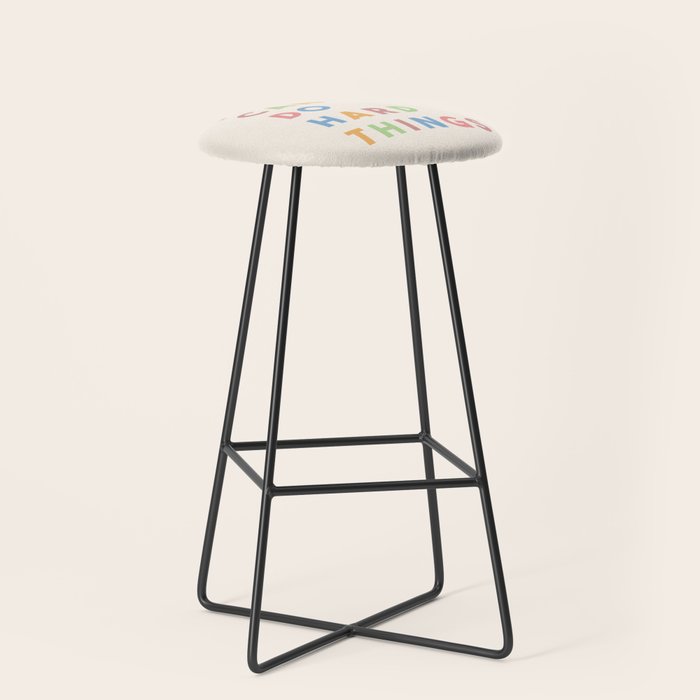 You Can Do Hard Things Stool Gallery Image 1