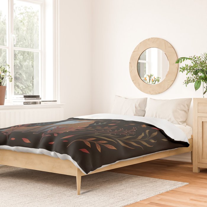 Autumn Fox Duvet Cover Gallery Image 2