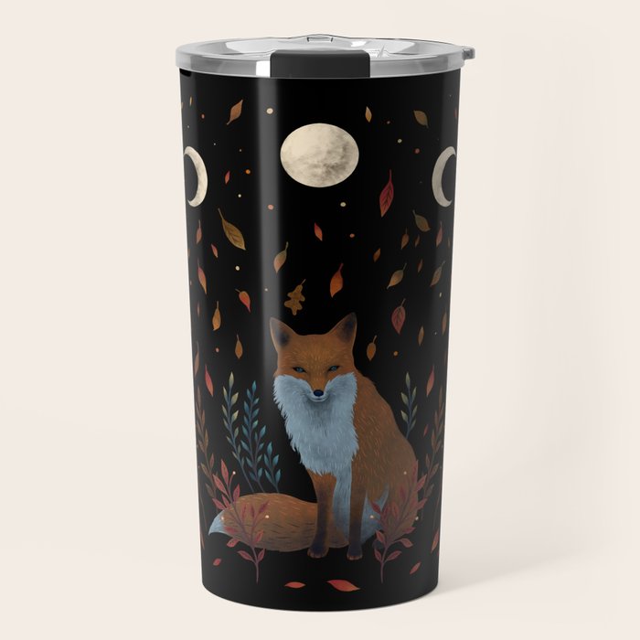 Autumn Fox Travel Mug Gallery Image 1