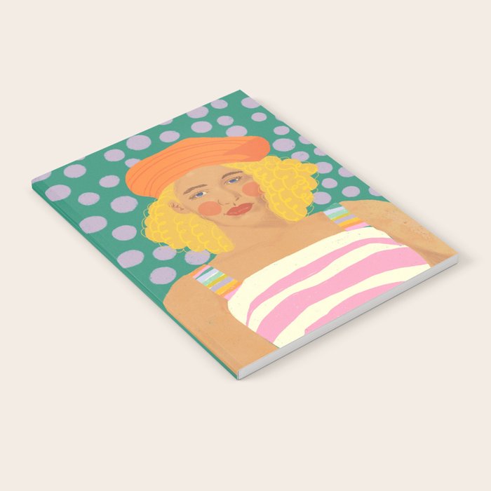 Beret girl Notebook Gallery Image 1