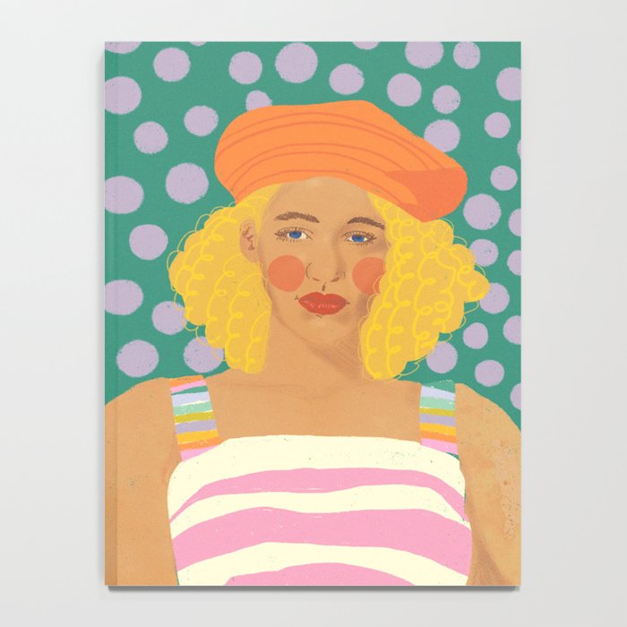 Beret girl Notebook Gallery Image 4