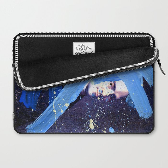 Blue Explosion Laptop Sleeve Gallery Image 2