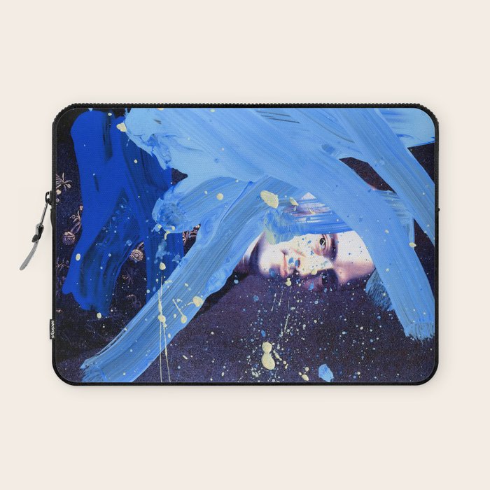 Blue Explosion Laptop Sleeve Gallery Image 1