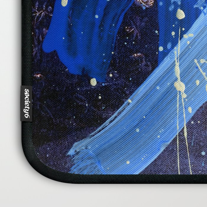 Blue Explosion Laptop Sleeve Gallery Image 3