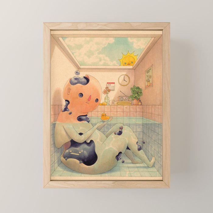 Strange Pain Mini Art Print Gallery Image 1