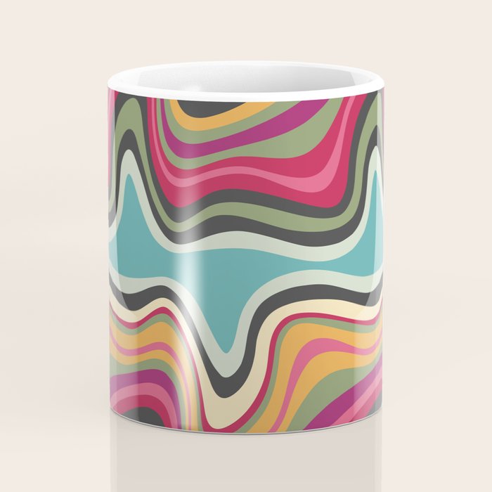 retro wave MANA Coffee Mug Gallery Image 4