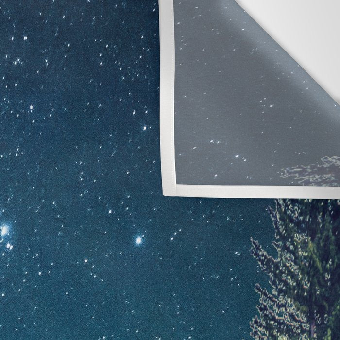 Grand Teton National Park Mountains Stars Night Sky Print Wall Tapestry Gallery Image 3