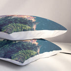Grand Teton National Park Mountains Stars Night Sky Print Pillow Sham Gallery Image 3