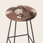 Abstract Flowers 16 Stool Gallery Image 2