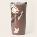 Abstract Flowers 16 Travel Mug Gallery Image 2