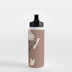 Abstract Flowers 16 Water Bottle Gallery Image 2