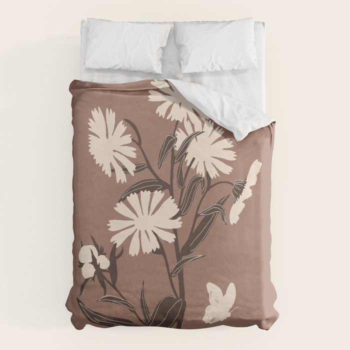 Abstract Flowers 16 Duvet Cover Gallery Image 6