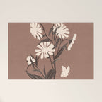 Abstract Flowers 16 Welcome Mat Gallery Image 1