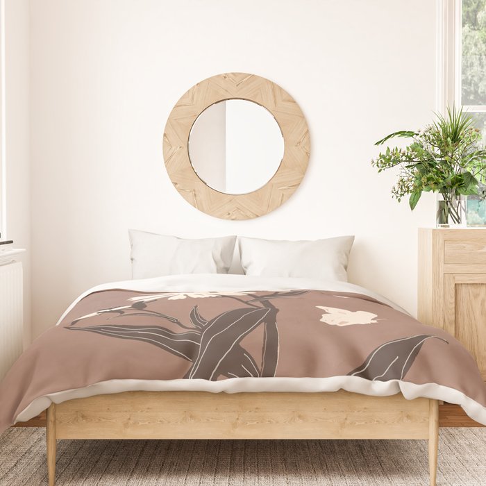 Abstract Flowers 16 Duvet Cover Gallery Image 3