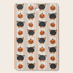 Vintage Halloween Kittens Cutting Board Gallery Image 1