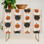 Vintage Halloween Kittens Credenza Gallery Image 1