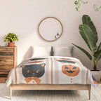 Vintage Halloween Kittens Comforter Gallery Image 3
