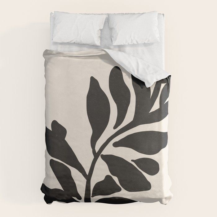 Single stem - night Duvet Cover Gallery Image 1