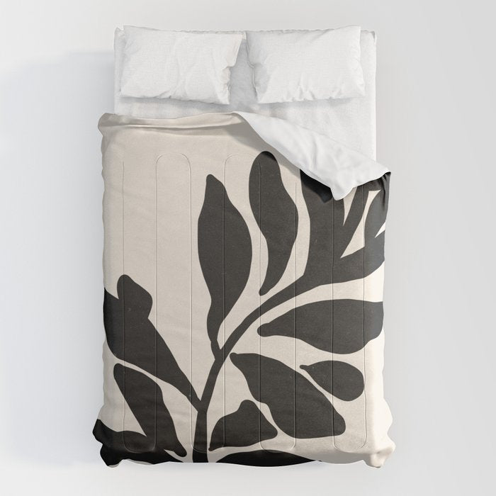 Single stem - night Comforter Gallery Image 1