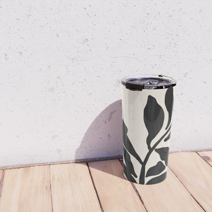 Single stem - night Travel Mug Gallery Image 4