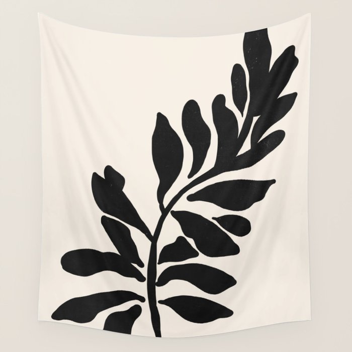 Single stem - night Wall Tapestry Gallery Image 4