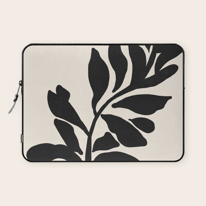 Single stem - night Laptop Sleeve Gallery Image 1
