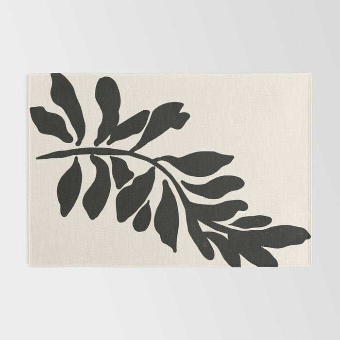 Single stem - night Rug Gallery Image 2
