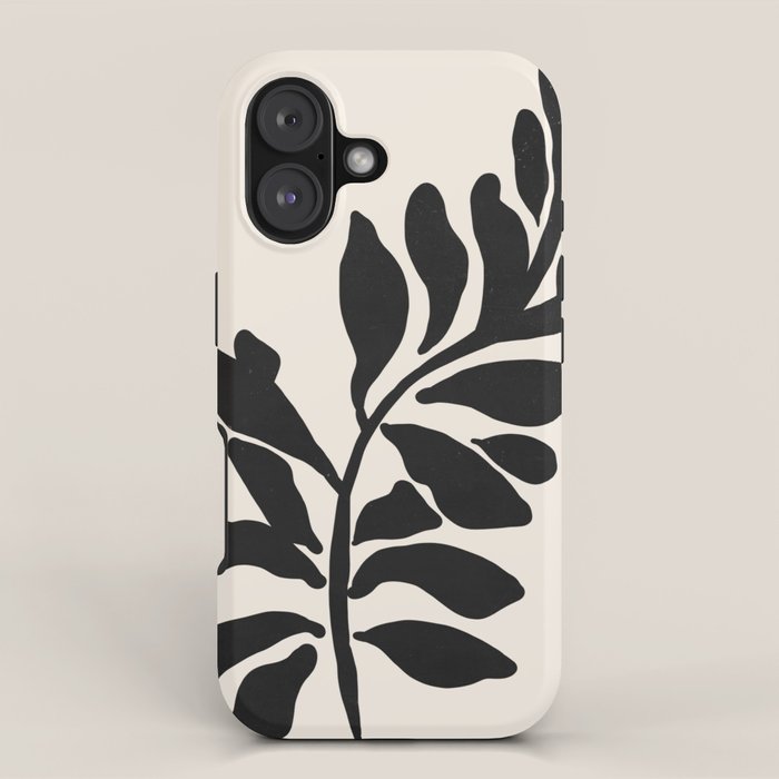 Single stem - night iPhone Case Gallery Image 1