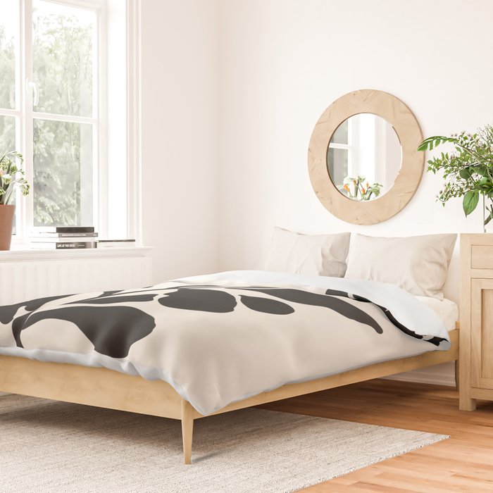 Single stem - night Duvet Cover Gallery Image 2